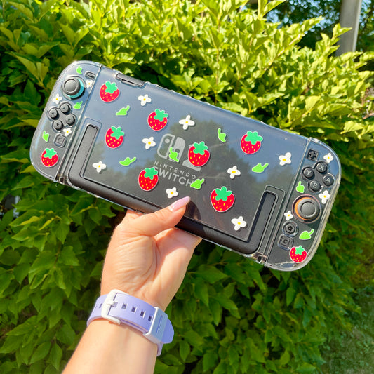 Strawberry Nintendo Switch 2 Case image 0