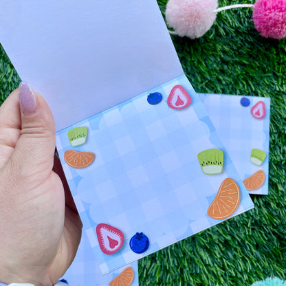 Fruit Salad Square Memo Pad image 3