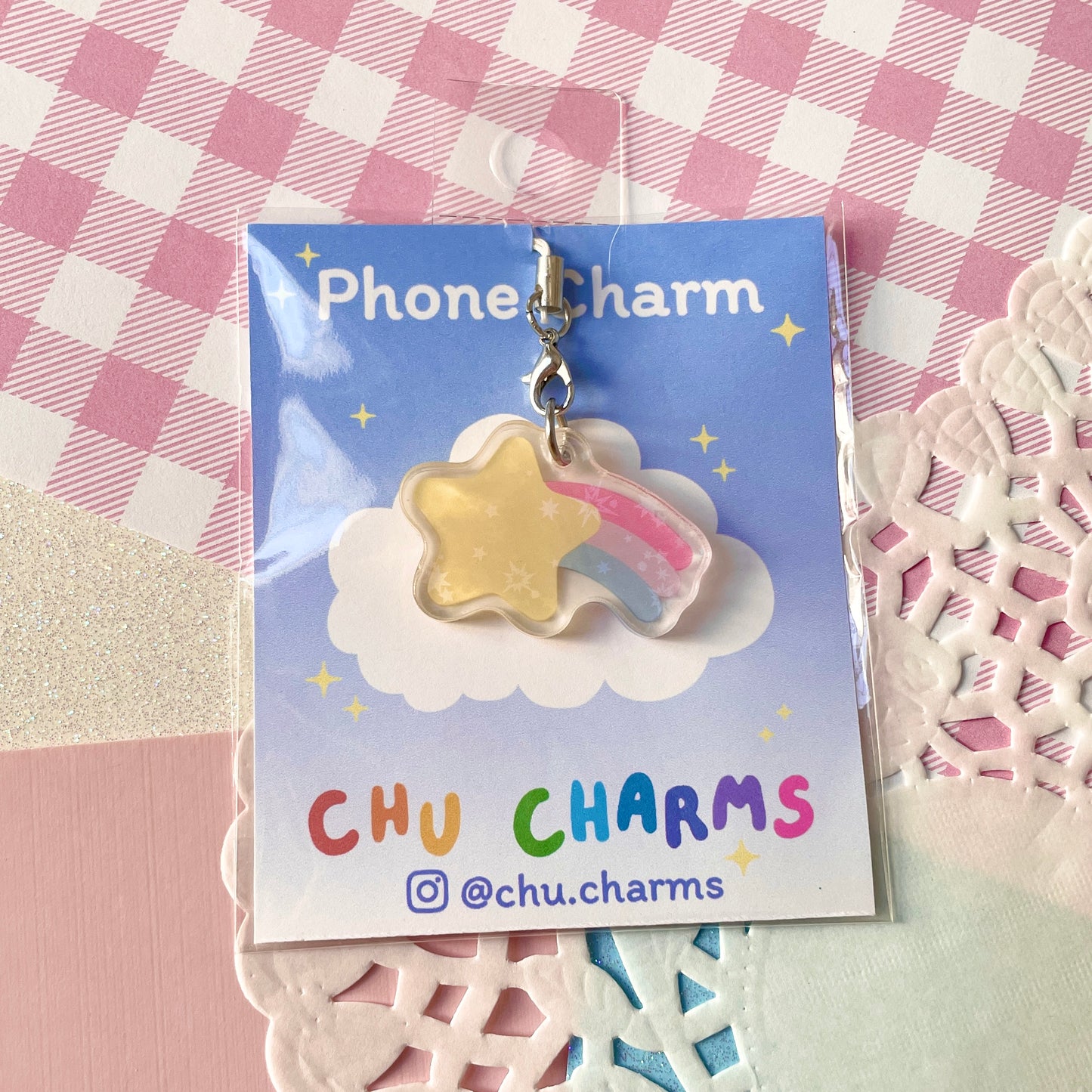 Shooting Star Phone Charm image 3