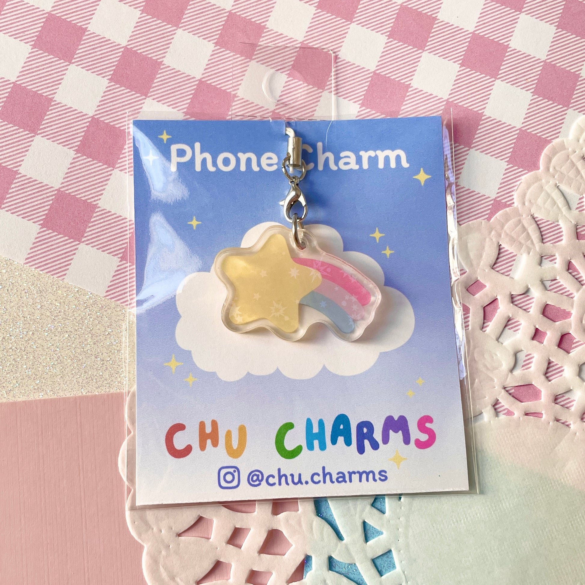 Shooting Star Phone Charm image 3