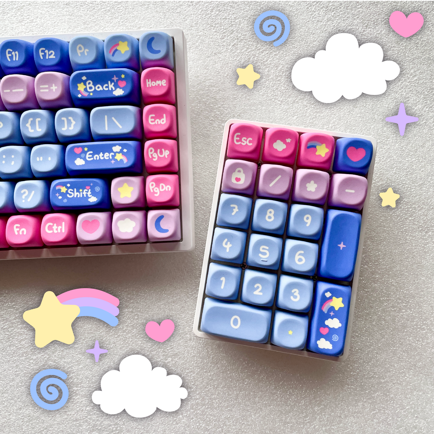 Candy Sky Keycap Set