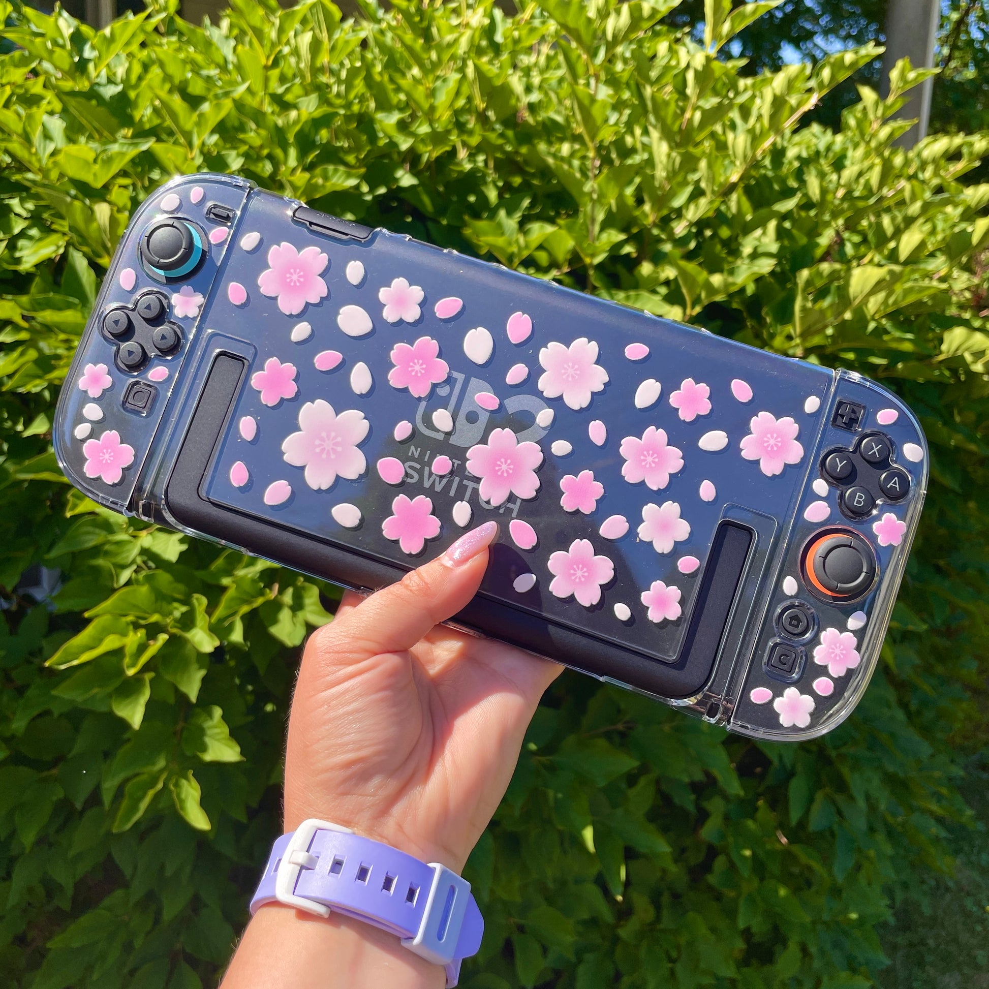 Sakura Clear Nintendo Switch 2 Case image 4