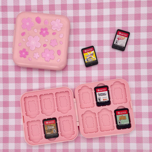 Pink Sakura Switch Game Case image 0