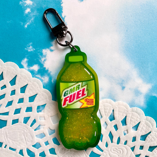 GMR FUEL Liquid Glitter Keychain image 0