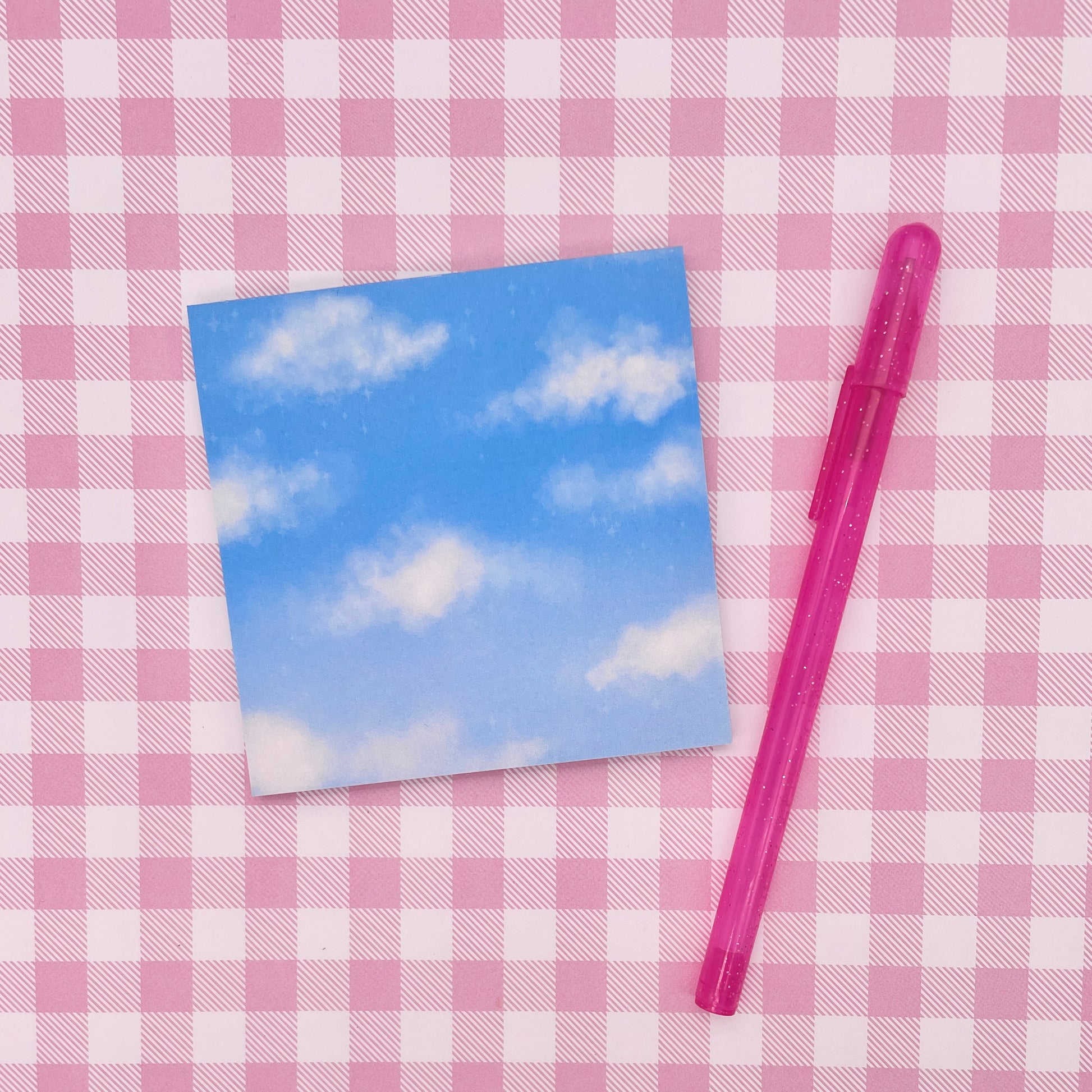 Cloudy Sky Memo Pad image 1