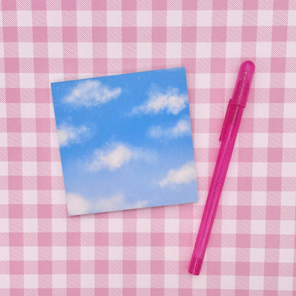 Cloudy Sky Memo Pad image 1