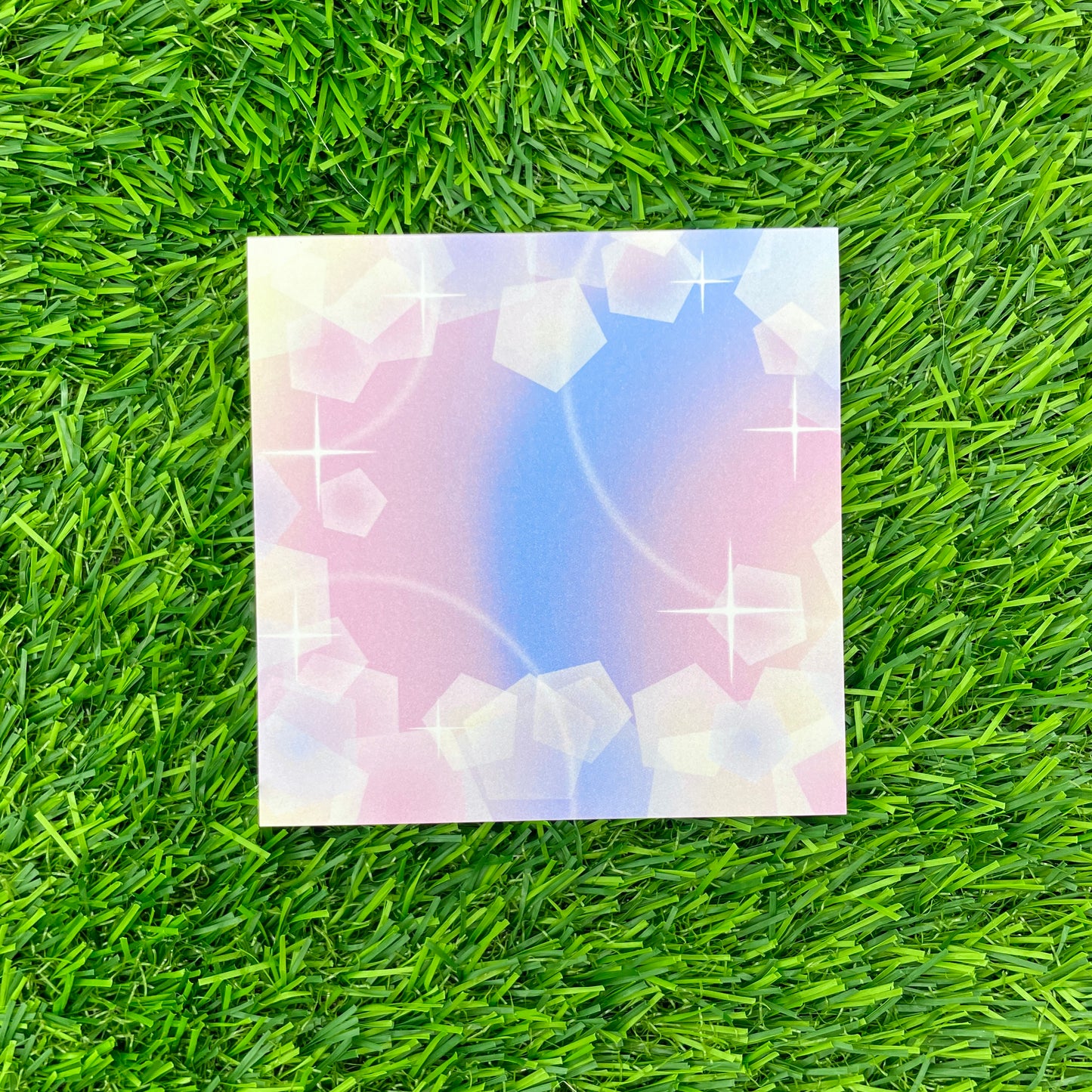 Pastel Shoujo Sparkle Memo Pad image 2