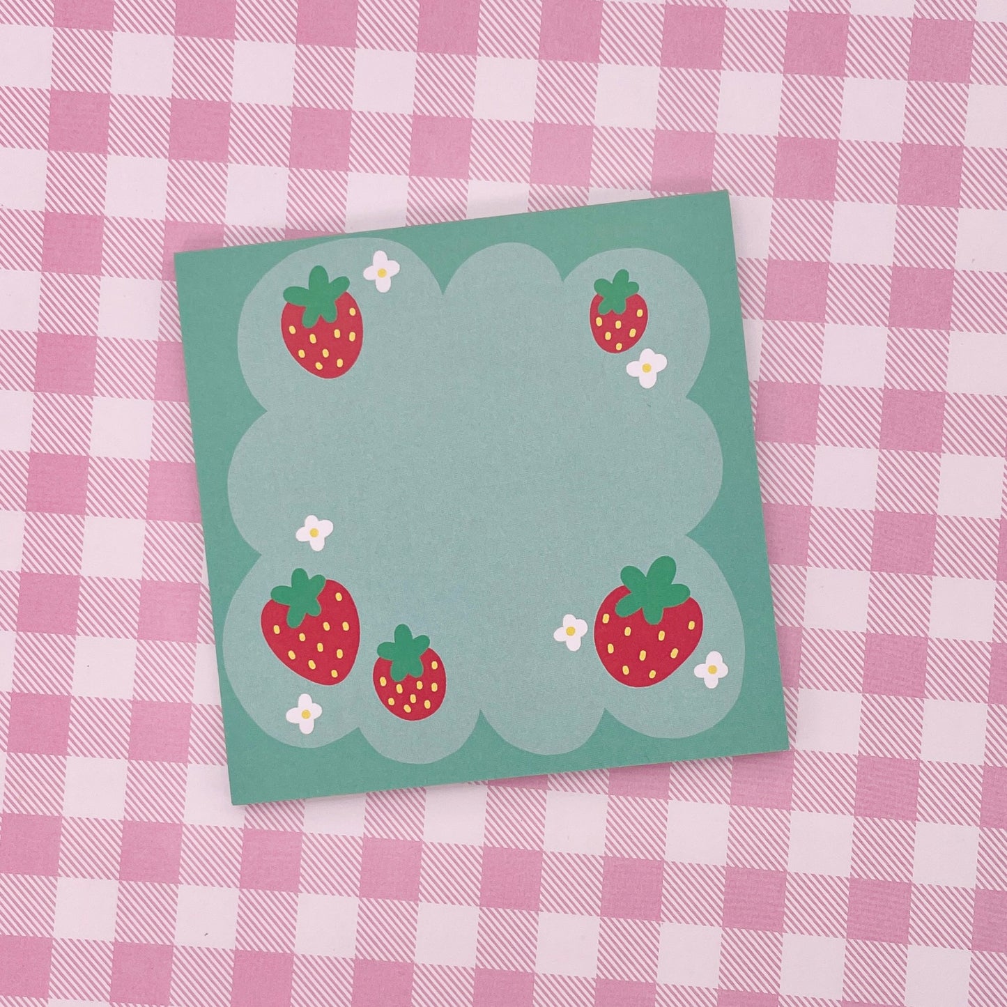 Strawberry Field Memo Pad image 1