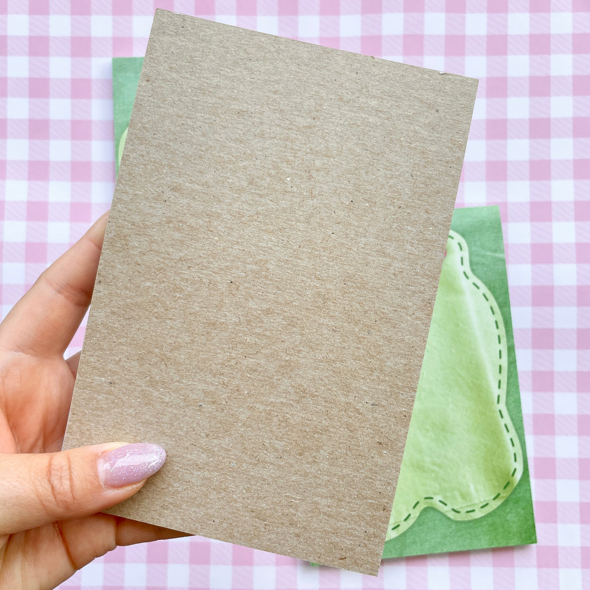 Fabric Frogs Memo Pad image 4