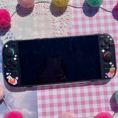 Strawberry Milk Clear Nintendo Switch 2 Case image 7