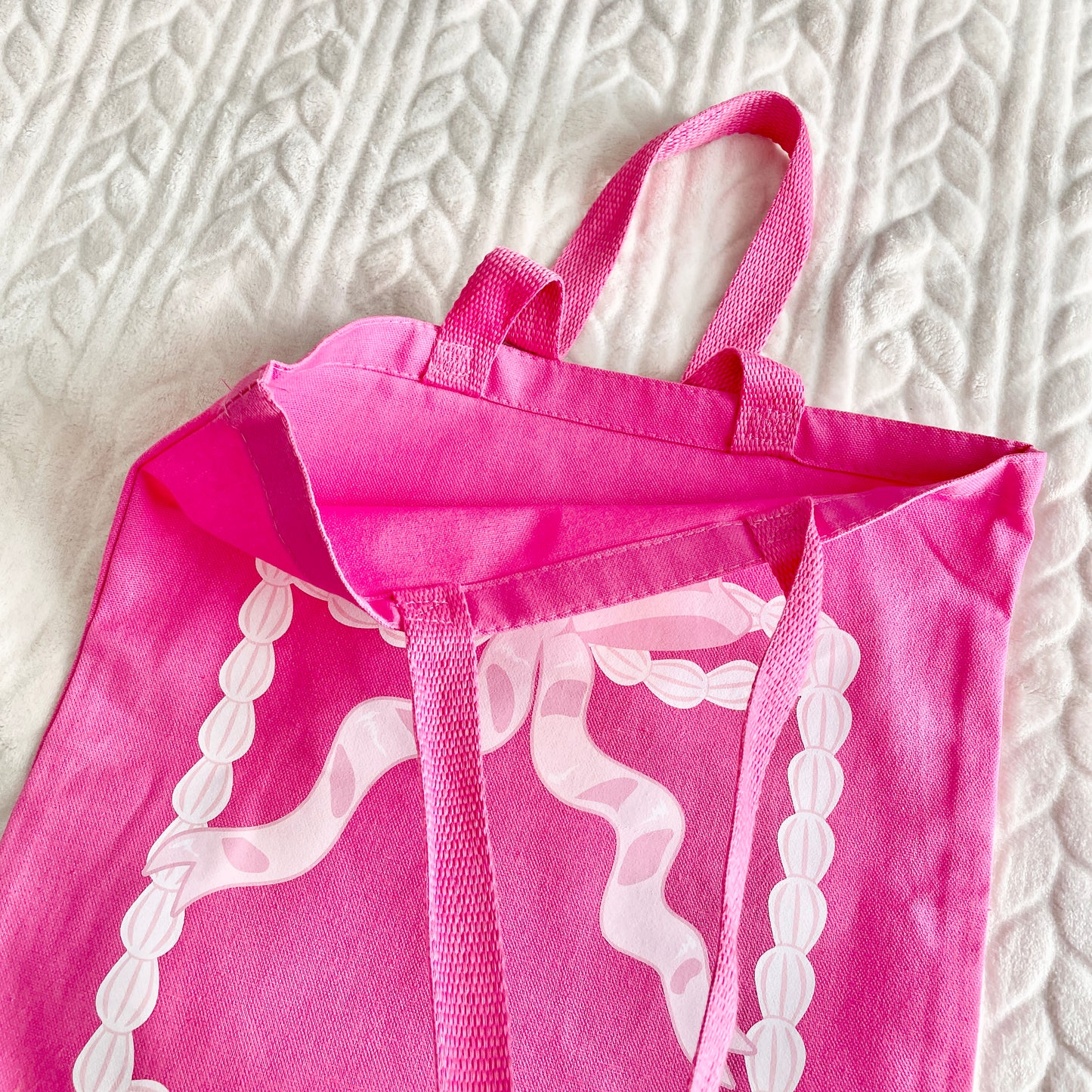 Ribbon Frosting Tote Bag image 3