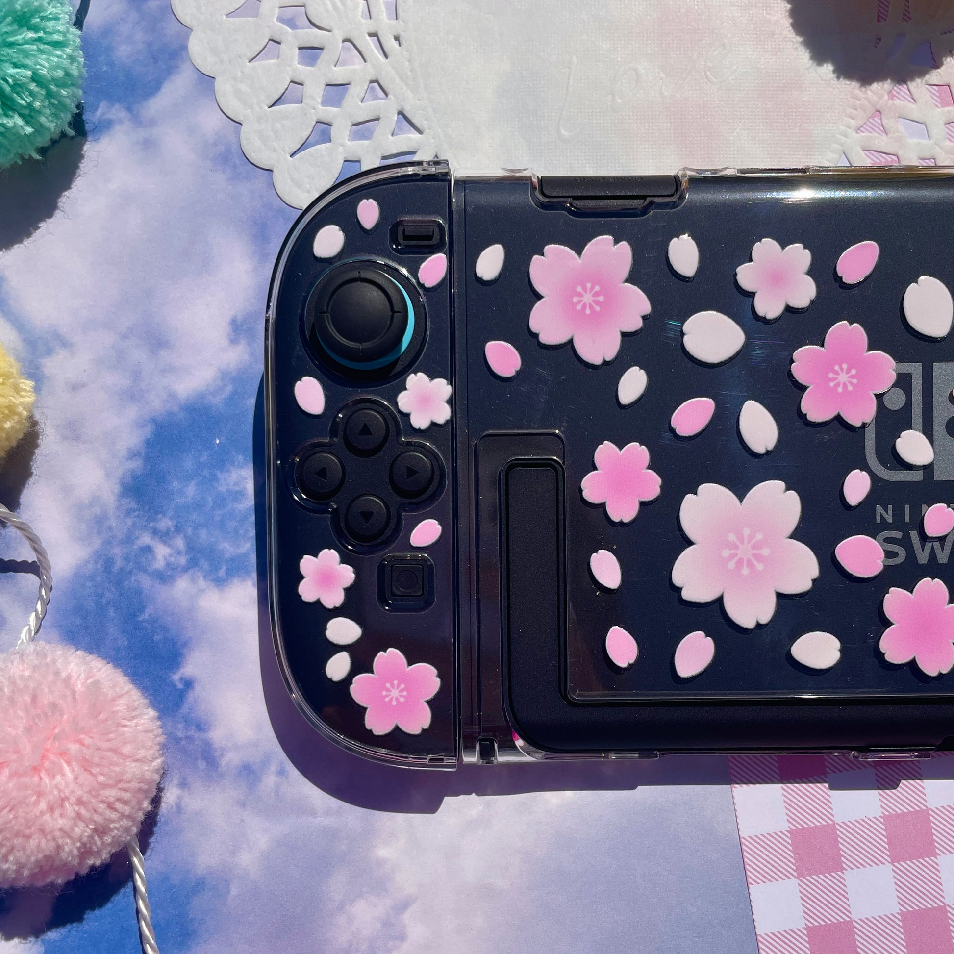 Sakura Clear Nintendo Switch 2 Case image 2