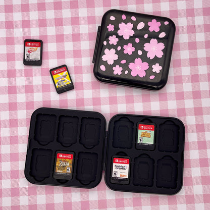 Black Sakura Switch Game Case image 1