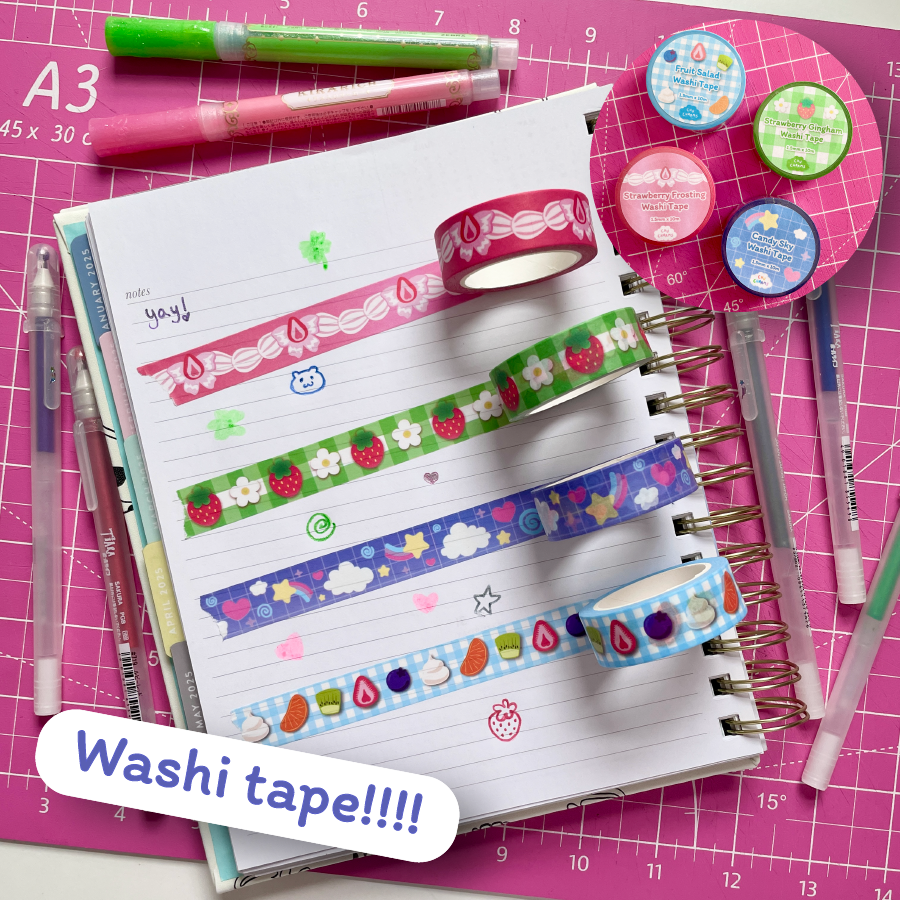 Fruit Salad Washi Tape image 2