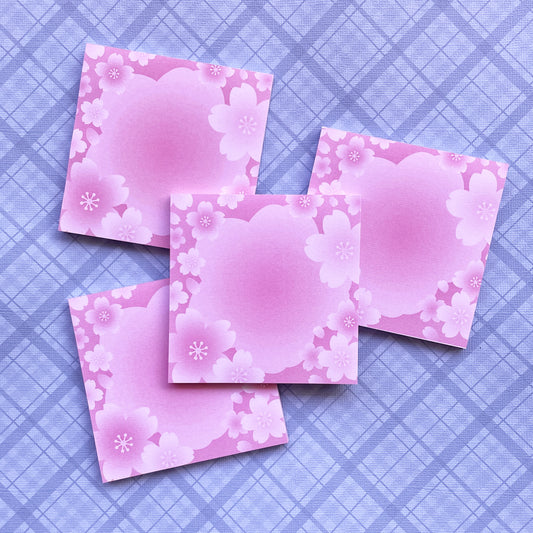 Sakura Square Memo Pad image 0