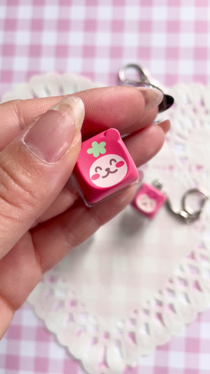 Bearries Gacha! Keycap Fidget Keychain