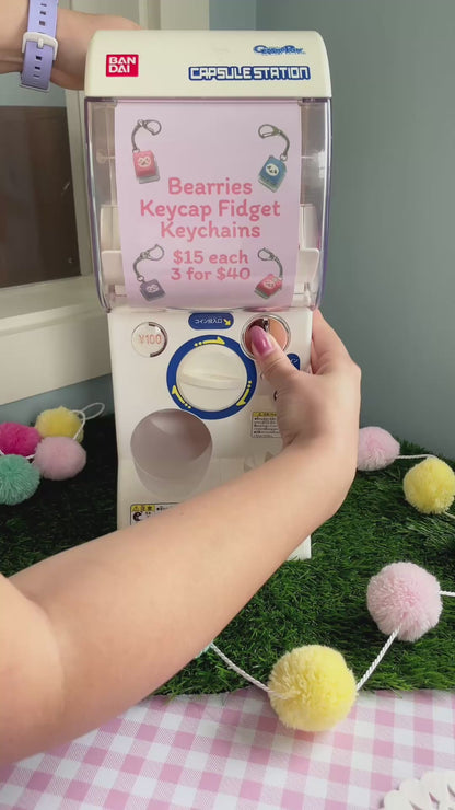 Bearries Gacha! Keycap Fidget Keychain